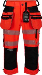 Hi-vis 3/4 length trousers, class 1 Wenaas Medium
