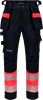 Multistretch trouser D-fg allr 1 Black/Fluor Red Wenaas  Miniature