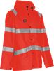 HiVis Rain Jacket CL 3 1 Flourescent red Wenaas  Miniature