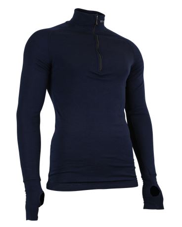 Brynje Polo 3/4 med lynlås Arctic 1 Wenaas