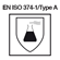 EN ISO 374-1/Type B - Protective gloves against dangerous chemicals and micro-organisms