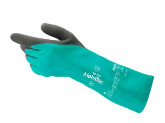 Glove AlphaTec 58-735 Wenaas Medium